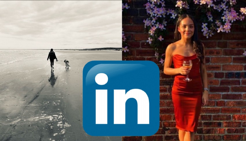 Öldüğünü LinkedIn'den ilan etti