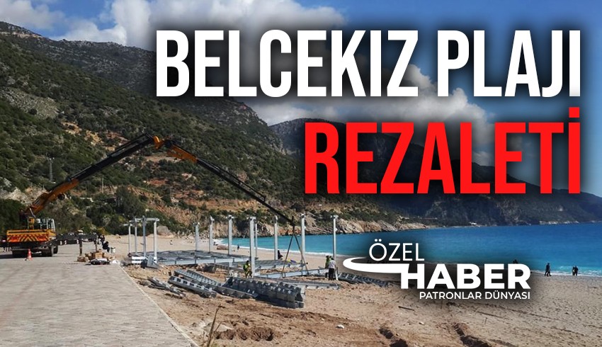 Ölüdeniz Belcekız Plajı'nda yaşananları Türk basını sayfalarına taşıdı