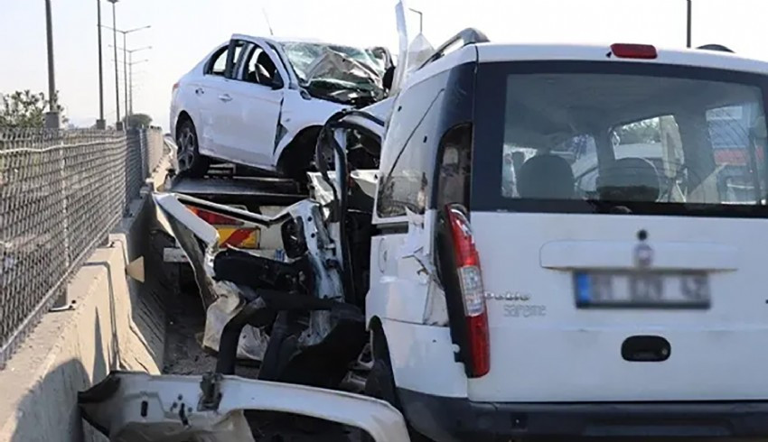 Ölüm ters yönden geldi