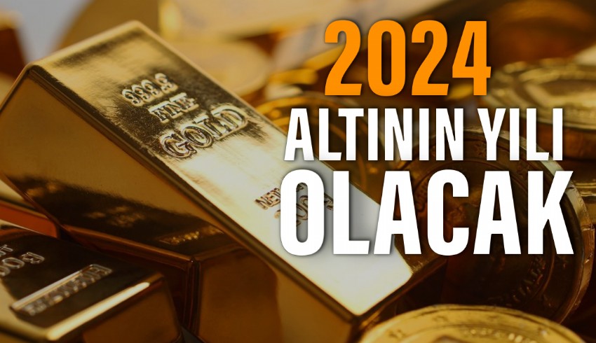 Ons altın gözünü zirveye dikti... Uzmanlar: 2024 altının yılı olacak