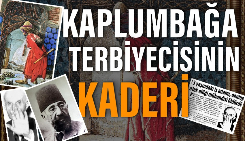 Osman Hamdi Bey’in “Kaplumbağa Terbiyecisi” adlı tablosu aile kavgasının ortasında...