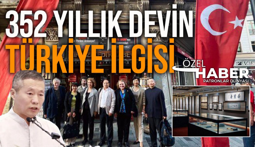 Osmanlı'ya ilk matbaayı kuran İbrahim Müteferrika'dan bile daha önce yayıncılığa başlamış olan Çinli yayıncılık devinin temsilcisi Zhoa Dong, İstanbul'daydı.