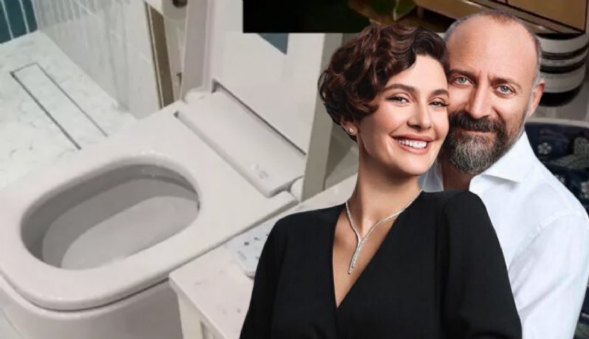 Bergüzar Korel ile Halit Ergenç'in Londra'daki evlerinde tuvalet krizi