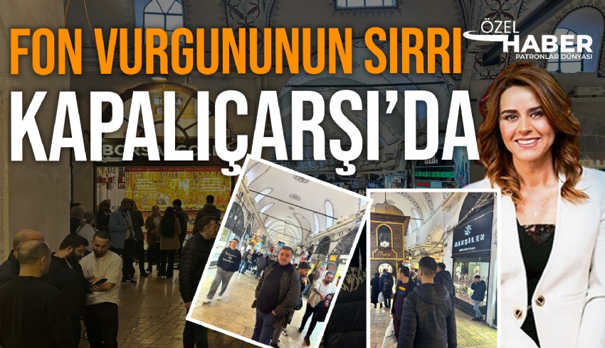 PD, Fatih Terim fonu vurgunundaki Seçil Erzan'ın ismini vermekten çekindiği Kapalıçarşı'daki gizemli tefecinin izini sürdü.