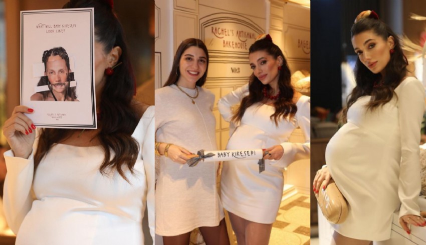 Rachel Araz'dan 'fırın' temalı babyshower partisi