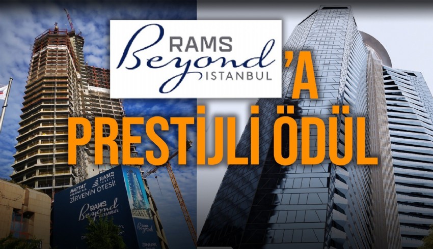 Rams Beyond İstanbul Projesi, uluslararası mimari ve tasarım ödülü “Honorable Mention'' ödülünün sahibi oldu