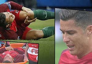 Cristiano Ronaldo'nun göz yaşları