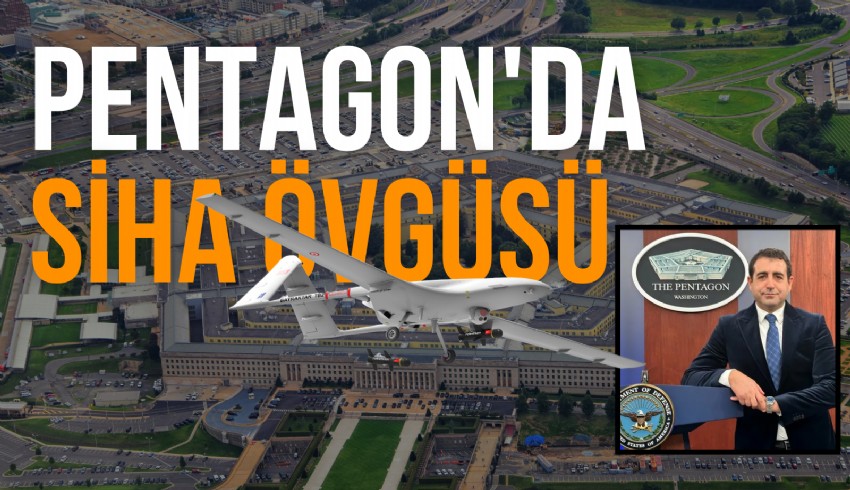 Sabah gazetesi Haber Koordinatörü Abdurrahman Şimşek ile görüşen PENTAGON üst düzey yetkililerinden İHA ve SİHA övgüsü