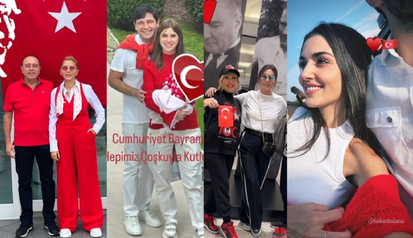 Sabancılar kırmızı beyaza büründü