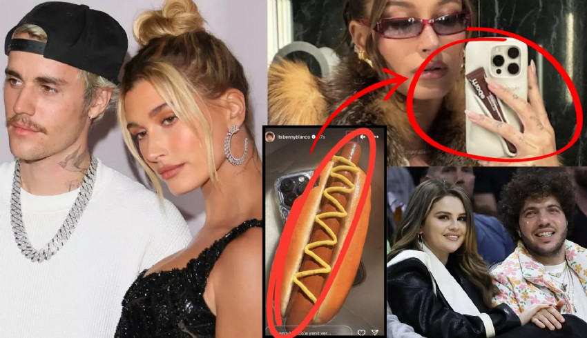 Selana Gomez'in sevgilisinden Bieber'a 'Hot dog'lu gönderme