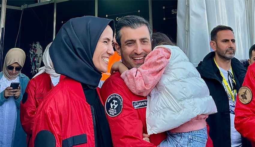 Selçuk - Sümeyye Bayraktar çifti Kültür ve Medeniyet Vakfı kurdu
