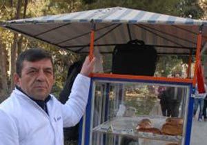 Trilyonluk fabrikatördü simitçi oldu