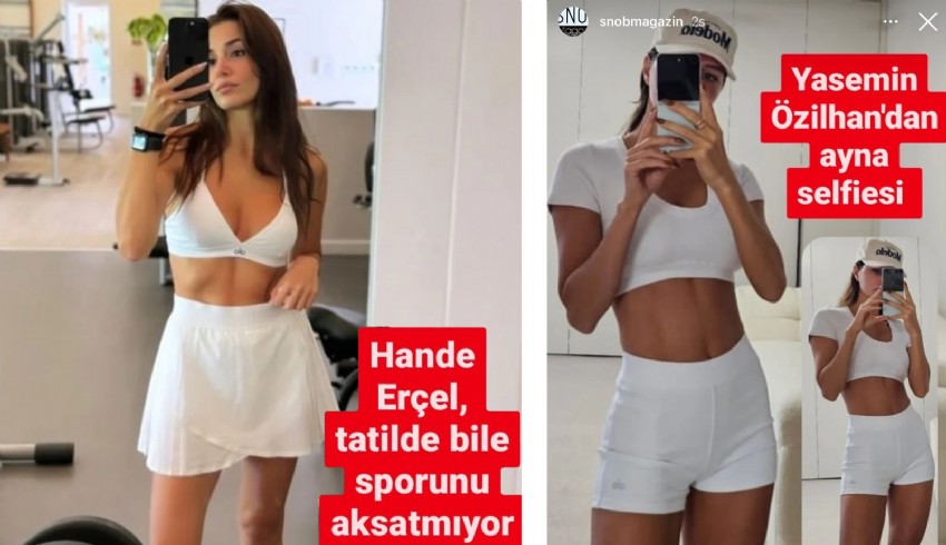 Sizce hangisi daha fit: Hande Erçel mi Yasemin Özilhan mı?