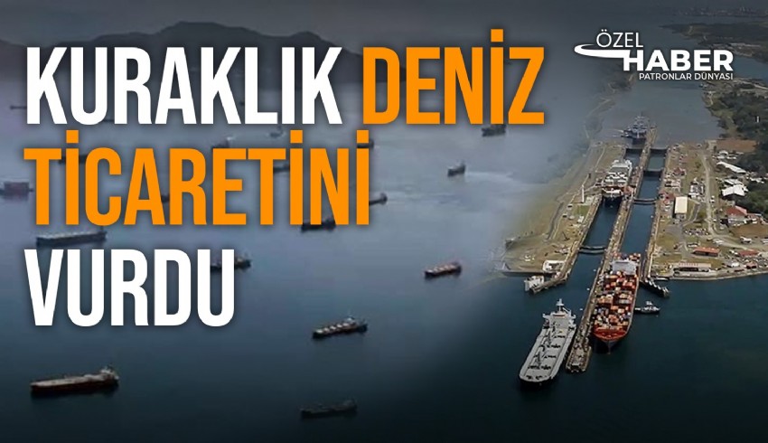 Son 70 yılda görülen en kötü kuraklık nedeniyle Panama Kanalı’nı kullanan gemi sayısında daha fazla kesinti yapılacak.