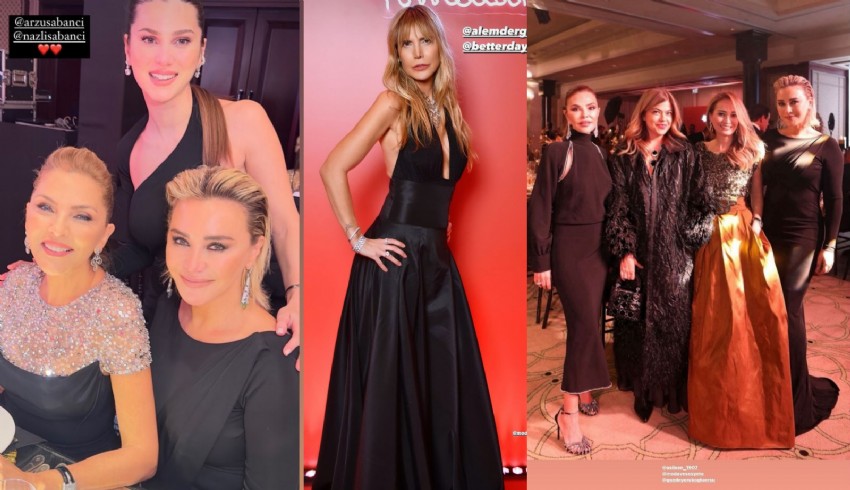 Sosyetik isimler Alem Dergisi'nin gala gecesinde buluştu