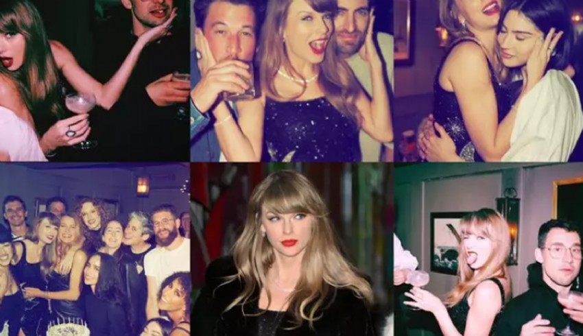 Taylor Swift 34. yaş gününü ünlü dostlarıyla kutladı
