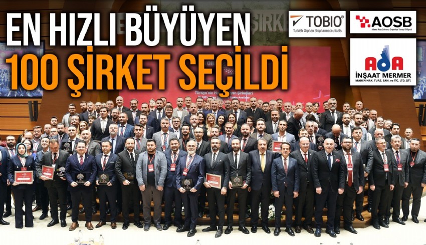 TOBB Türkiye 100 Şirketler listesi açıklandı. TOBB Başkanı Hisarcıklıoğlu, listede 27 farklı şehirden 35 farklı sektörden şirketlerin bulunduğunu söyledi.