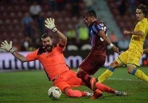 Gol düellosu Trabzoon'un