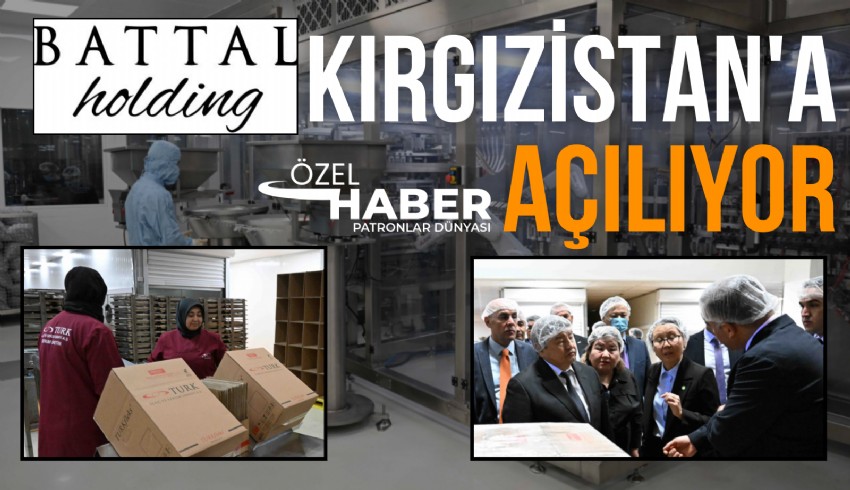 Türk ilaç şirketi Battal Holding Kırgızistan'da fabrika açmaya hazır