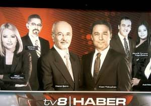 TV8 spikerinden kendi kanalına ilginç dava