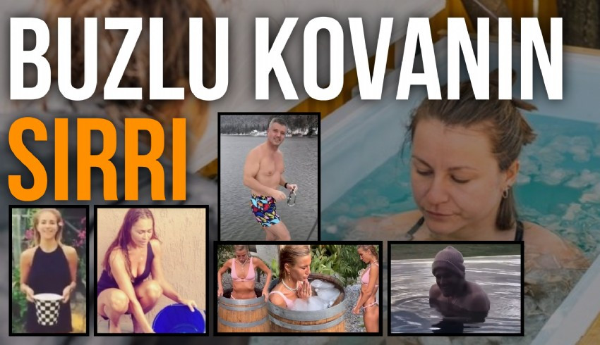 Ünlü oyuncu Kerem Bursin beresini çıkartmadan buz gibi soğuk havuza girdi. Peki buz gibi soğuk suya giren diğer ünlüler kimler?