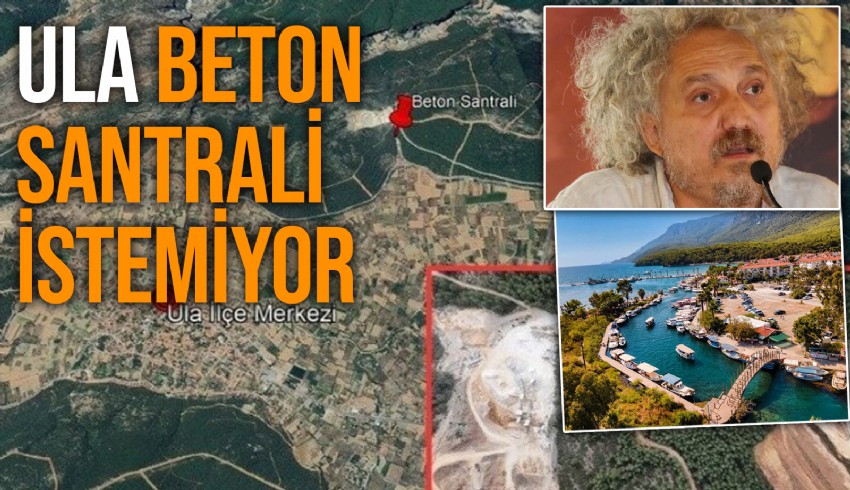 Ünlü yönetmen Yüksel Aksu’dan doğup büyüdüğü, filmlerini çektiği Ula’ya yapılacak beton santraline karşı başlatılan kampanyaya destek