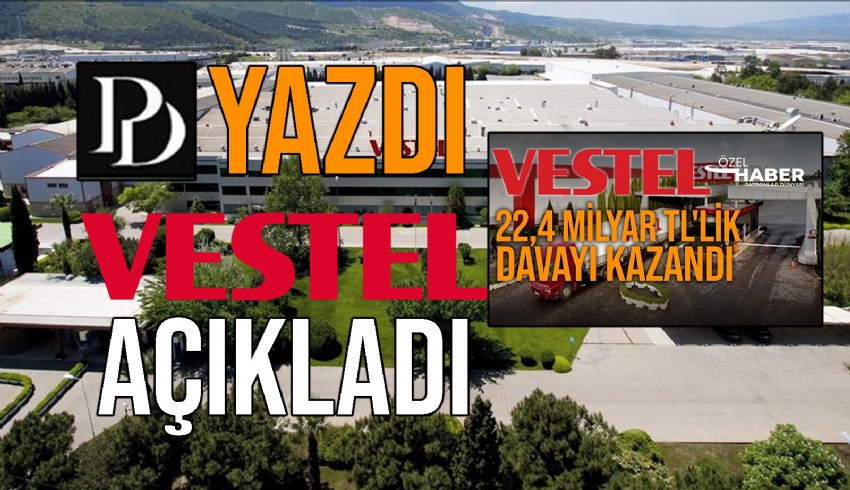 Vestel, dünya devlerine karşı açtığı haksız rekabet ve kartel davasını kazandı. Mahkeme, Vestel'e 22.4 milyar tazminat ödenmesine karar verdi.