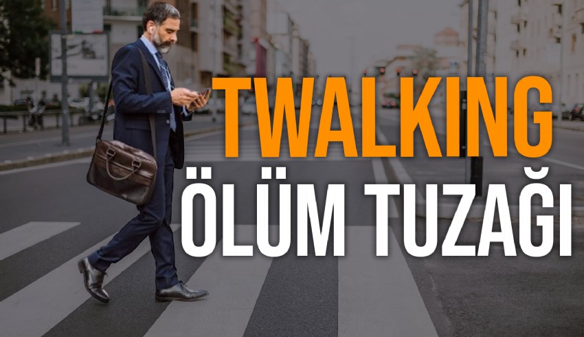 Yolda yürürken cep telefonu tuzağına düşmeyin... Gençler risk altında