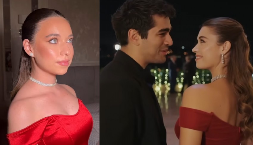 Yurt dışındaki hayranı makyajla Yalı Çapkını'ndaki Seyran oldu