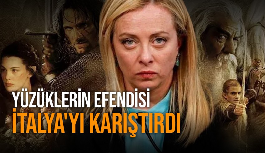 Yüzüklerin Efendisi hayranı İtalya Başbakanı Meloni'nin 250 bin euro harcamayla bir etkinlik düzenleme kararı tepkilere neden oldu