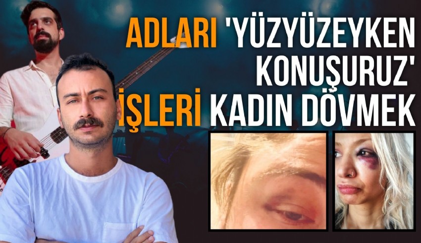 Yüzyüzeyken Konuşuruz grubunun solisti Kaan Boşnak'tan sonra gitaristi Can Tunaboylu da kadına şiddetle gündemde
