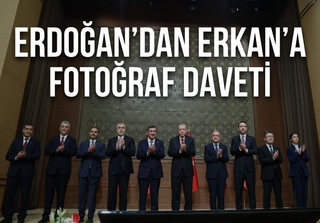 Erdoğan'dan Erkan'a fotoğraf daveti